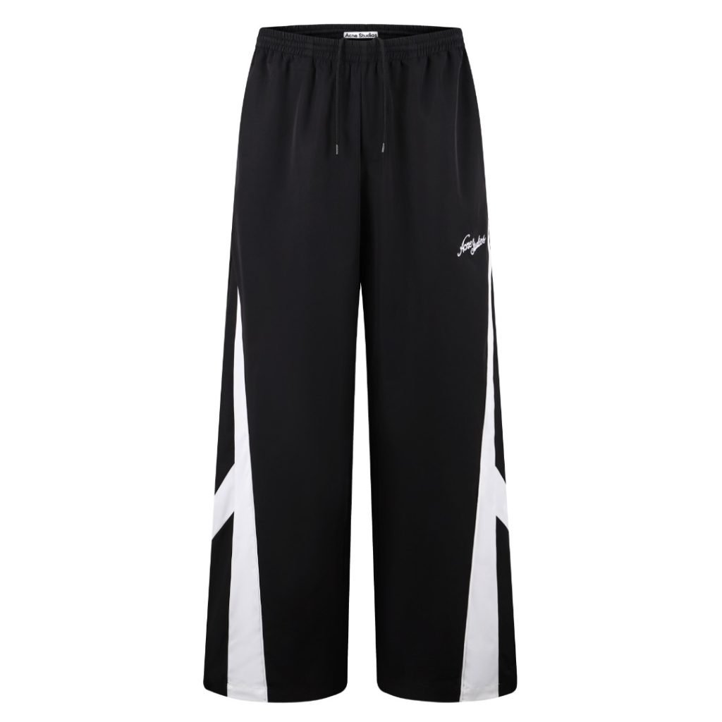 Technical Trousers In Black And White