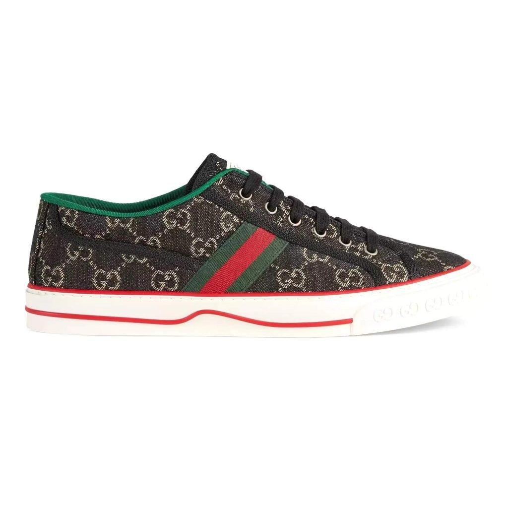 Tennis 1977 GG Supreme Jacquard Sneakers Black Denim – Gc558