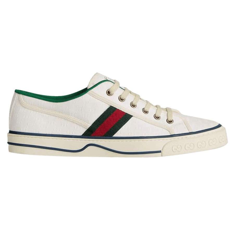 Tennis 1977 Low Sneakers White Mini GG Jacquard – Gc562