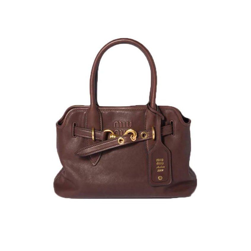 Aventure Bag Dark Brown Nappa Leather