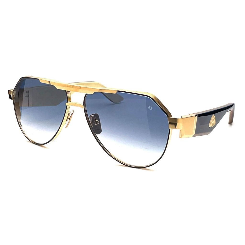 The King Iii Sunglasses In Gold – Sg275