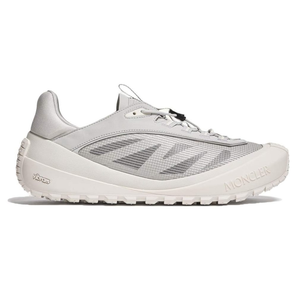 Trailgrip Lp Suede & Nubuck Sneakers In White And Grey – Mc49