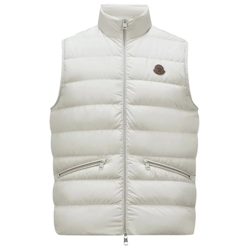 Treompan Down Gilet In White – Jk601
