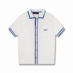 Waffle Signature Short-Sleeved Shirt In White 1Ak6Ww – Sh532