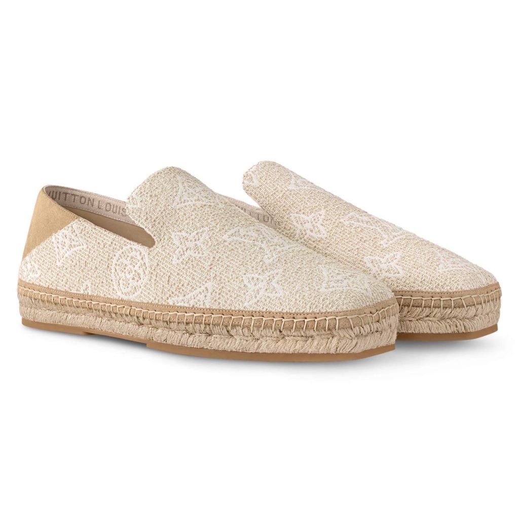 Bidart Espadrilles Beige Monogram Jacquard 1Ahqu1