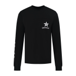 Stars Logo Printed Sweater In Black – Sk780