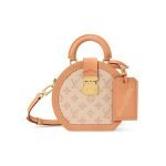 Boite Chapeau Pm Bag Lin Beige Monogram Origine Canvas M27961