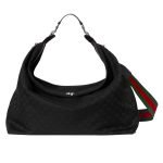 Brera Large Crossbody Bag Black GG Canvas