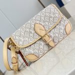 Diane Pm Bag Monogram Embleme Peuplier Jacquard Textile M29795