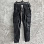 Drkshdw Cargo Denim Pants In Black – Tp857