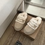 Erin Platform Scuffs In Beige