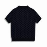 GG Cotton Silk Jacquard Polo Shirt