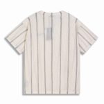 Homme Off-White Striped Jersey T-Shirt