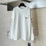 King Taco Long Sleeve T-Shirt In White – Sk790