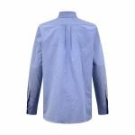 Logo Cotton Shirt In Blue – Sh457