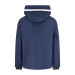 Logo Hooded Jacket In Blue