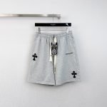 Logo Printed Shorts In Grey