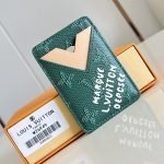 Magnetic Card Holder Epicea Monogram Heritage Canvas M26949