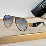 Maybach The King Iii Sunglasses In Gold And Blue – Sg260