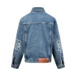 Anagram Denim Jacket In Blue