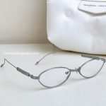 Mm216 Oval Sunglasses In Silver – Sg291