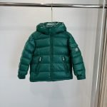 Moncler Enfant Maire Down Jacket In Green