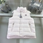 Moncler Enfant Tib Padded Vest In White
