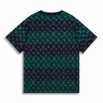Monogram Short-Sleeved Crewneck Dark Night Blue 1Aijzy