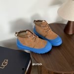 Neumel Weather Hybrid Boots In Brown And Blue
