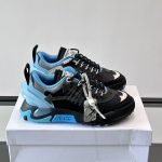 Odsy-2000 Sneakers In Black And Blue – Ow92