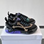 Odsy-2000 Sneakers In Black And Purple – Ow88