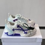 Odsy-2000 Sneakers In White And Purple – Ow89