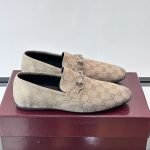 Ragazzo Loafers Sand GG Canvas – Gc574