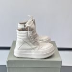 Rick Owens Mega Bumper Sneakers In White – Ro39