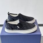 Saltwind Slip-On Sneakers Black Oblique Jacquard – Cd506