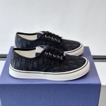 Saltwind Sneakers Black Oblique Jacquard – Cd502