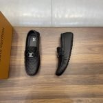 Silverstone Moccasins Black Monogram-Embossed Calf Leather 1Ahrrw
