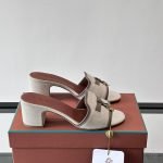 Summer Charms Sandals Natural/Almond Tree Cotton, Linen