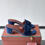 Summer Charms Sandals Ocean Cavern Suede Goatskin