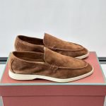 Summer Walk Loafers Brown Suede – Lr89