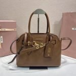Aventure Bag Brown Nappa Leather