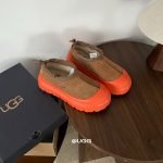 Tasman Weather Hybrid Slip-On In Brown And Orange