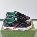 Tennis 1977 GG Supreme Jacquard Sneakers Black Denim – Gc558