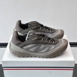 Trailgrip Lp Suede & Nubuck Sneakers In Brown – Mc48