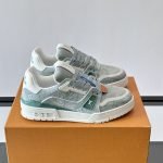 Trainer Sneakers Green Canvas 1Ak7Oh