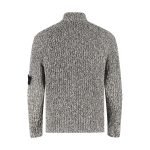 Zipped Cardigan In Grey – Sk772