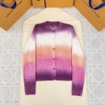 3D Monogram Tie Dye Cardigan Grenadine Red 1Ak077 – Sk801