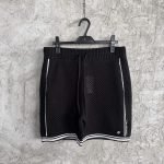 Black Mesh Shorts