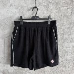 Black Towelling Shorts