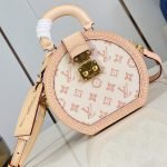 Boite Chapeau Pm Bag Lin Beige Monogram Origine Canvas M27961